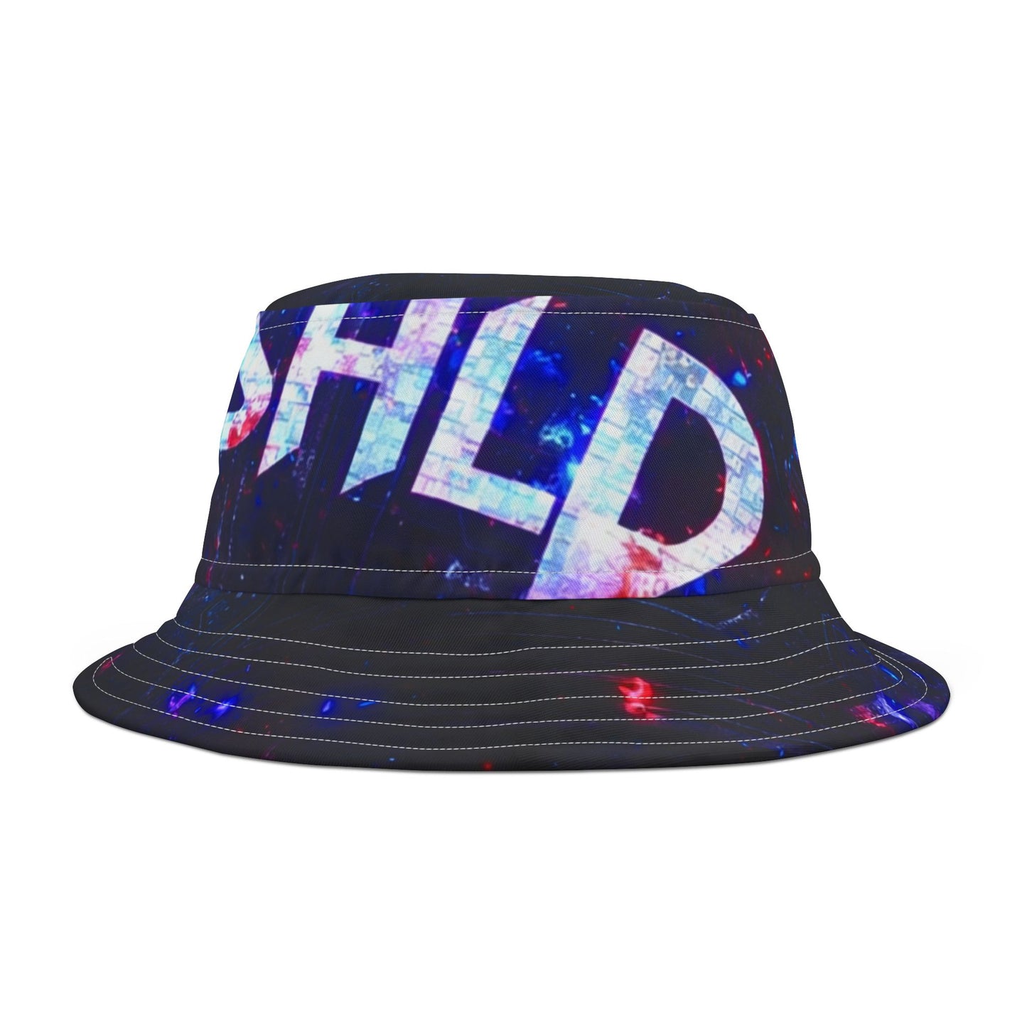 SIGNAL GLYPH // VEIL MODE BUCKET HAT // 001