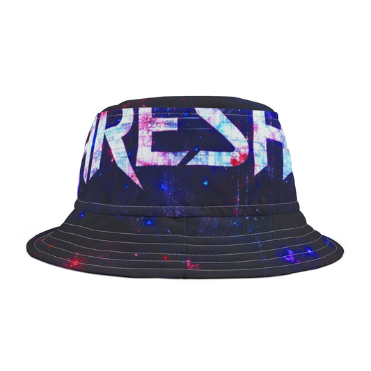 SIGNAL GLYPH // VEIL MODE BUCKET HAT // 001